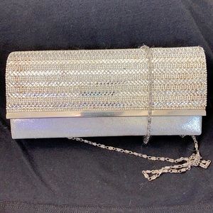 Silver sparkle Purse/Clutch